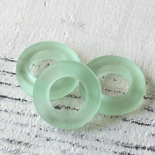 Jade Frosted Glass Bangle