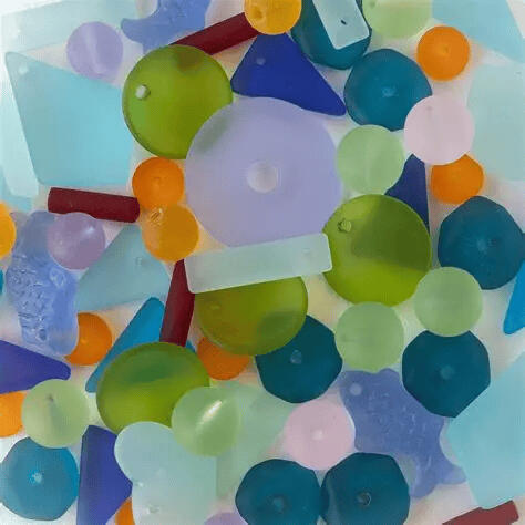 DIY Frosted Glass Jewelry Kit